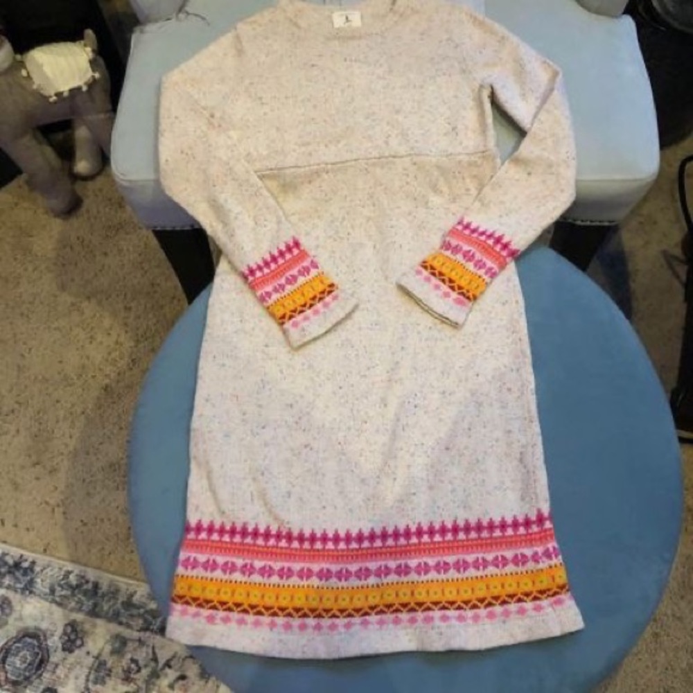Girl’s Land’s End sweater dress size S (7-8)